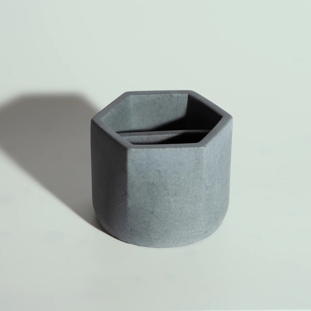 BRNT DESIGNS MALUA Storage Jars- BOREAL or White Marble