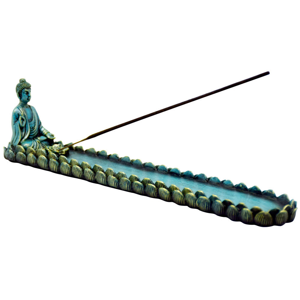 Blue Buddha Incense Burner