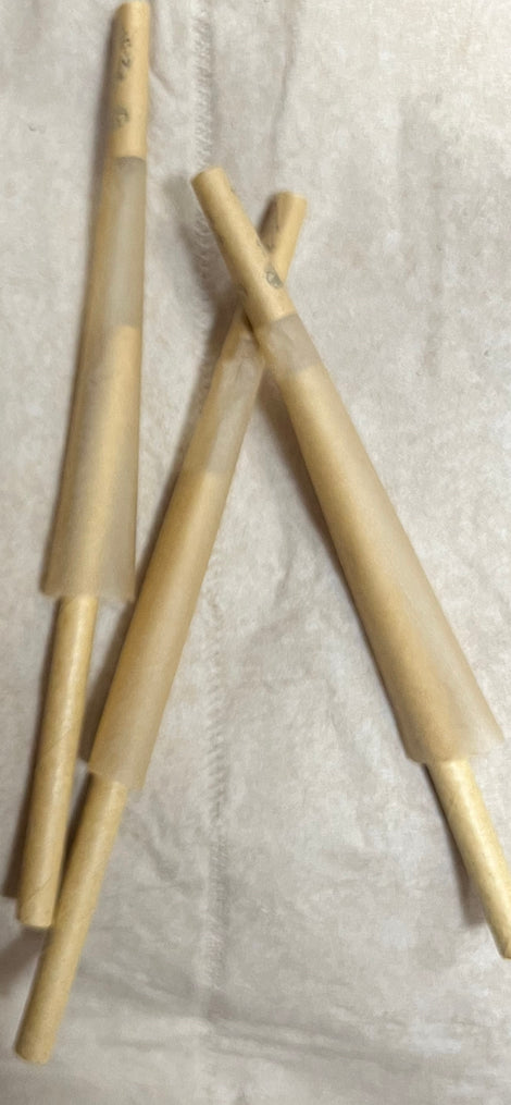 Unbleached Zig-Zag 98’s 1/4" Size Natural Rolling Cones Kit 10 Pack