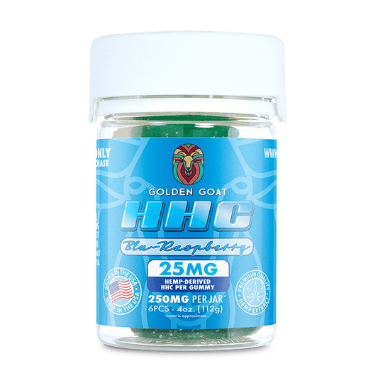 HHC Blue Raspberry Rings – 250mg – 4oz