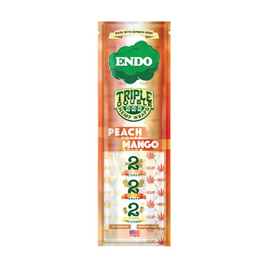 Endo Triple Double Hemp Wraps / Cones Combo