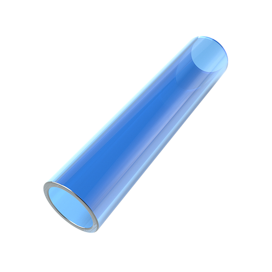 Stündenglass Blue Glass Hose Tip