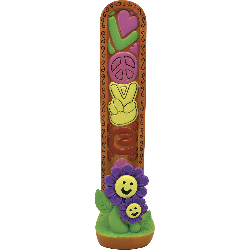 Fujima Love Flower Upright Incense Burner - 9.5"