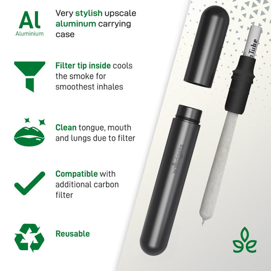 Doob Tube Kit - Smell Proof & Waterproof Metal Dube Tube