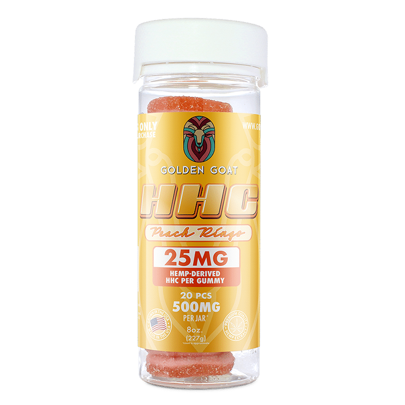 HHC Peach Rings – 500mg – 4oz