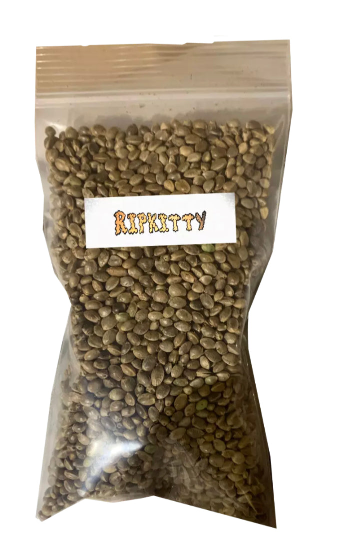 (50 Grams) Ripkitty Premium Whole Hemp Seeds Nuts Organic