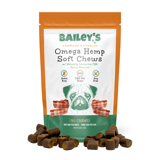 Bacon Flavored Omega Hemp CBD Soft Chews