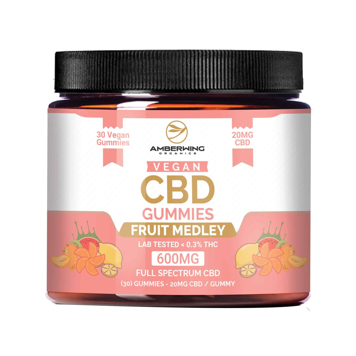 Full Spectrum Vegan CBD Gummies – Fruit Medley