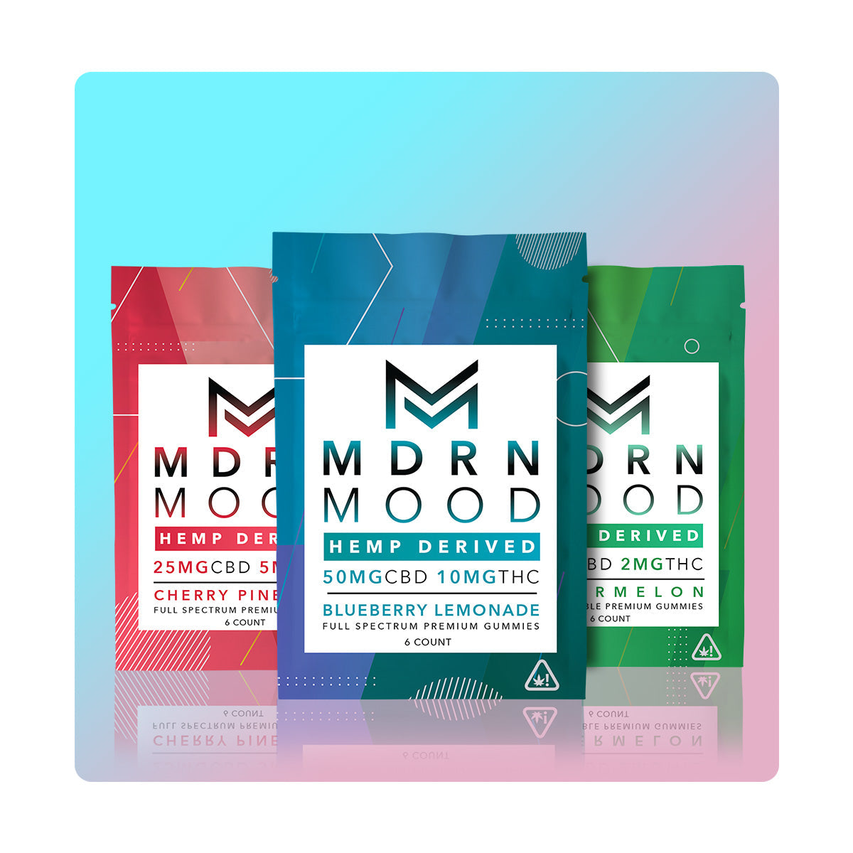 Mdrn Mood 3pack - Mixed Variety Bag (18ct)