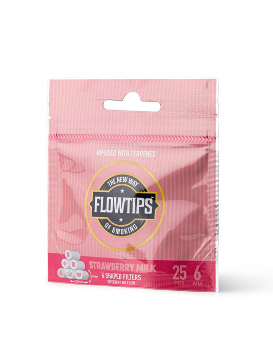 FLOWTIPS ® STRAWBERRY MILK TERPENE FILTER TIPS (1-PACK)