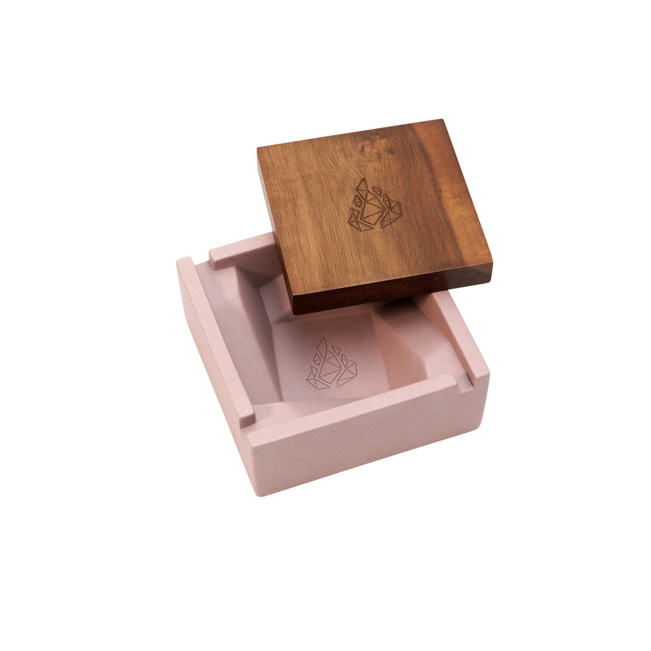 BRNT Designs Briq Concrete Ashtrays