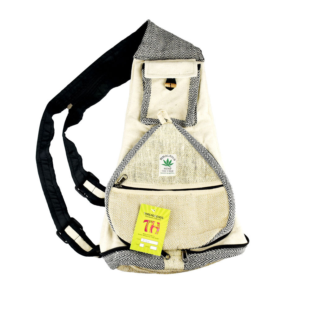 ThreadHeads Himalayan Hemp Convertible Sling Pack