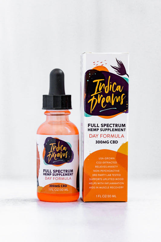 Full Spectrum Hemp CBD Oil – 300mg | DAY