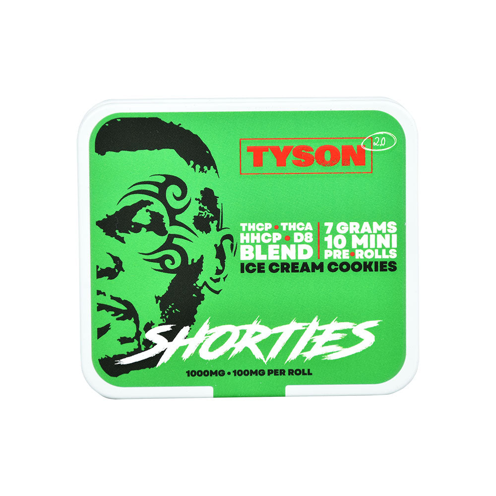 TYSON 2.0 Shorties D8 Mini Pre-Rolls | 7g | 10pk | 10pc Display