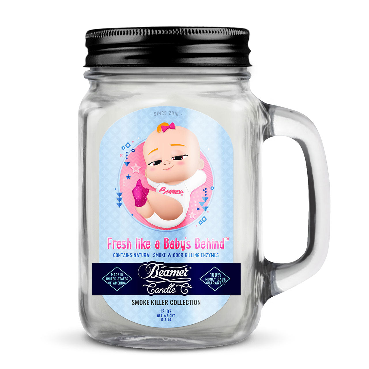 Beamer Candle Co. Fresh Like A Baby Be... 12 oz