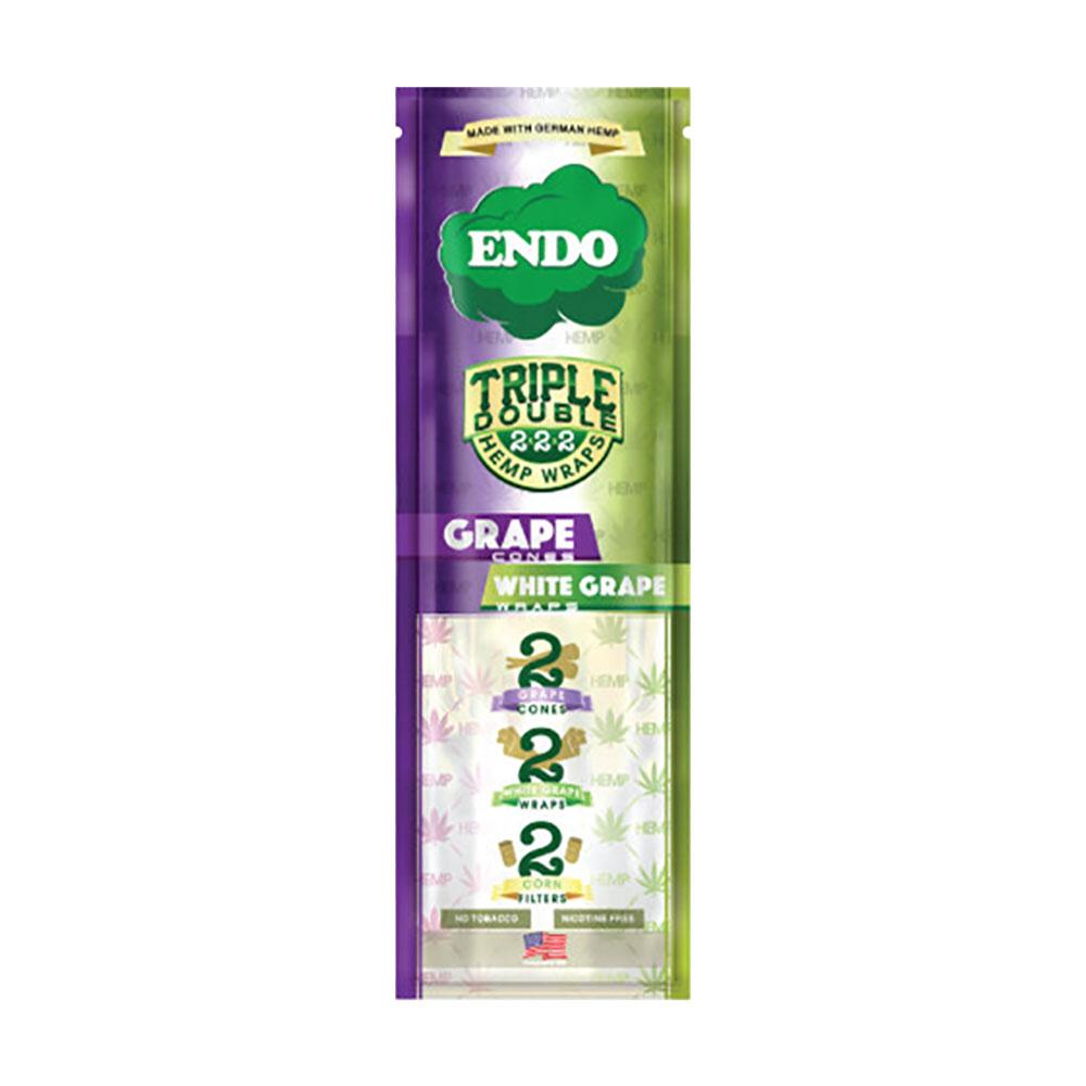 Endo Triple Double Hemp Wraps / Cones Combo