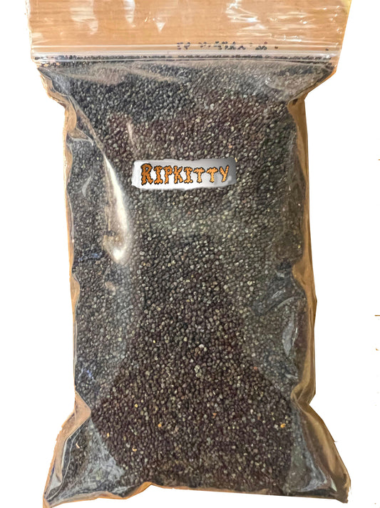 Ripkitty Papaver Somniferum Premium Natural Culinary Poppy Seeds for Baking, Cakes, & Food Arrangements