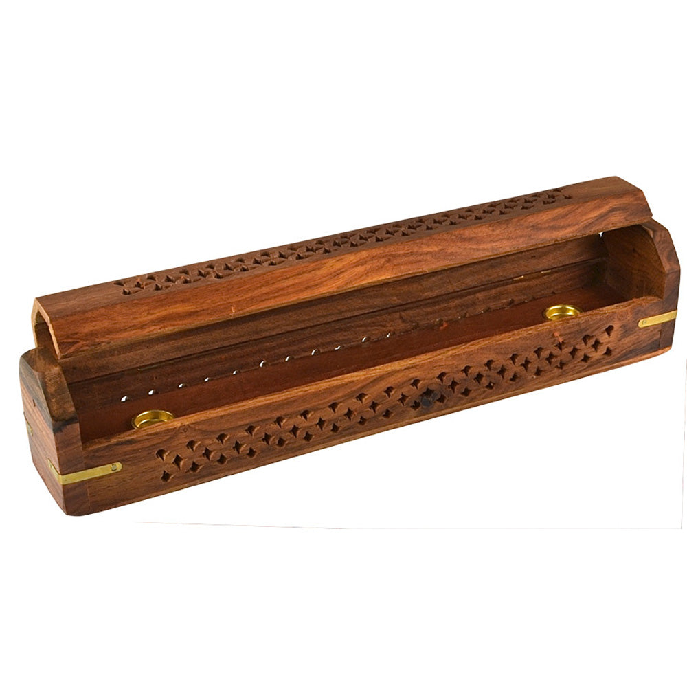 12" Celestial Coffin Incense Burner