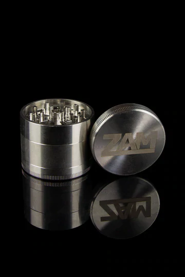 ZAM Stainless Steel 4 Piece Grinder