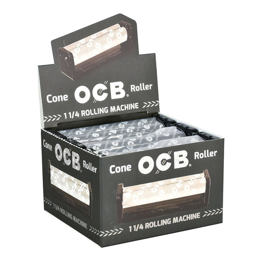 6PC DISPLAY - OCB Classic Cone Roller Machine - 1 1/4"