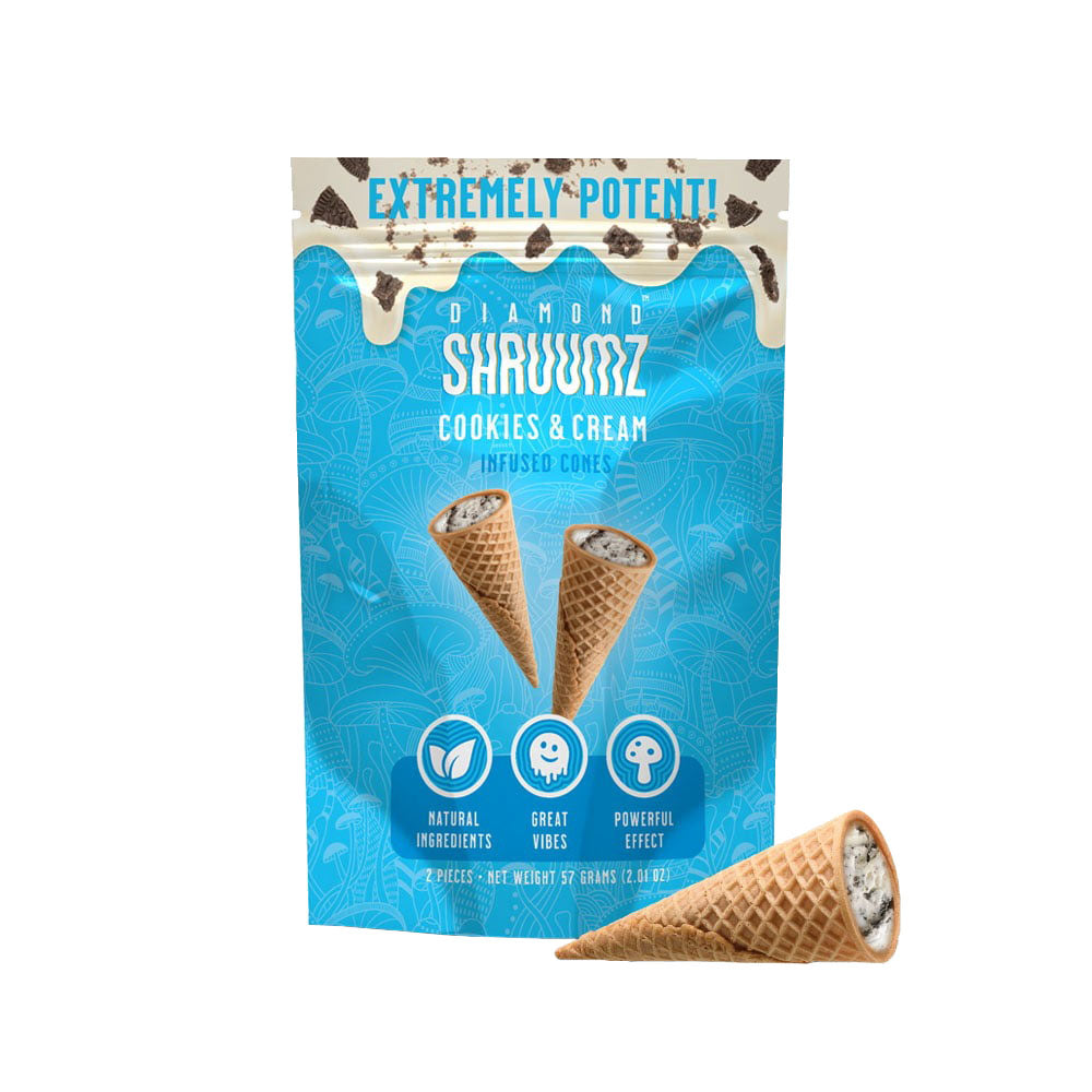 Diamond Shruumz Mushroom-Infused Cones | 2pk | 5pc Display