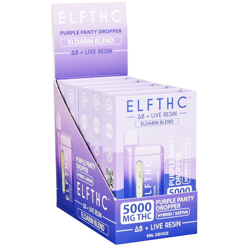 ELFTHC Eldarin Blend D8 + Live Resin Disposable | 5mL | 5pc Display