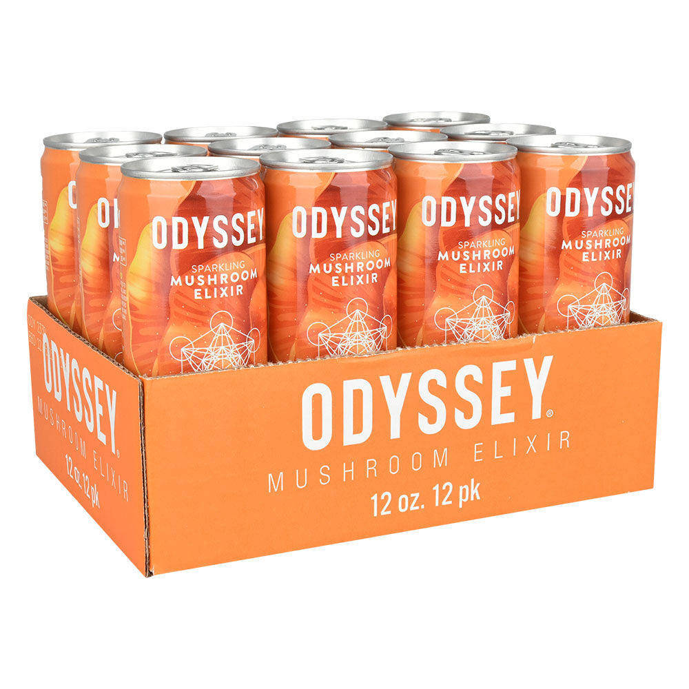 Odyssey Mushroom Sparkling Elixir | 12oz | 12pc Case