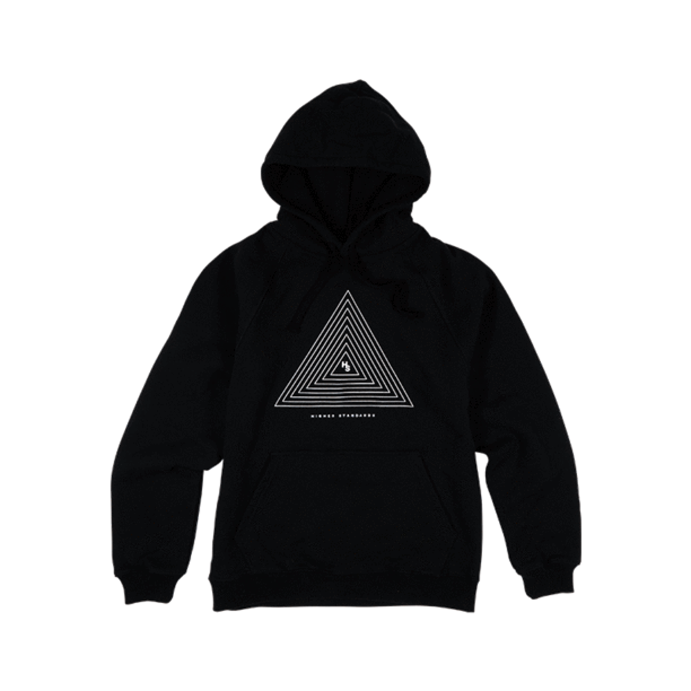 Higher Standards Hoodie - Concentric Triangle