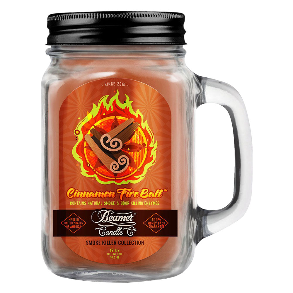 Beamer Candle Co. Mason Jar Candle | Cinnamon Fire Ball