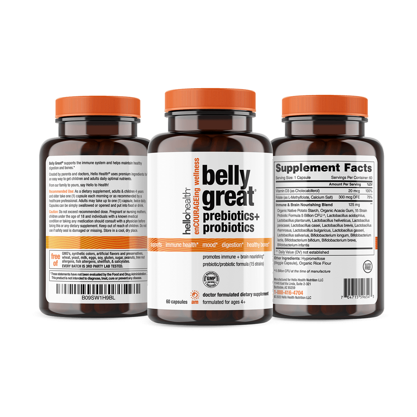 Belly Great - Pre/Probiotics + Mood