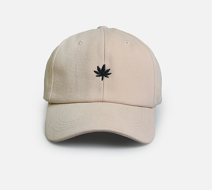 Herb leaf Hat Leaf Logo Adjustable Unisex Cotton Hat