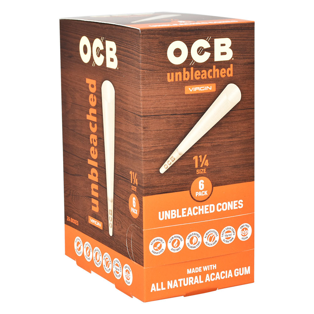 OCB Unbleached Cones | 24pc Display