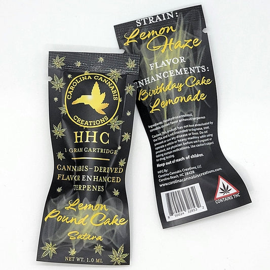 HHC Cartridge 1g - Lemon Pound Cake (Sativa)