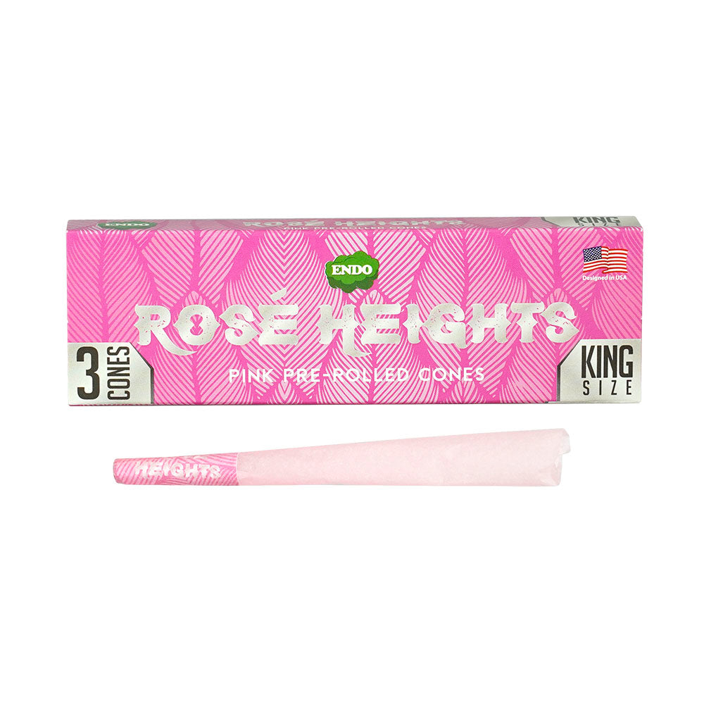 Endo Rose Heights Pink Pre-Rolled Cones | 24pc Display