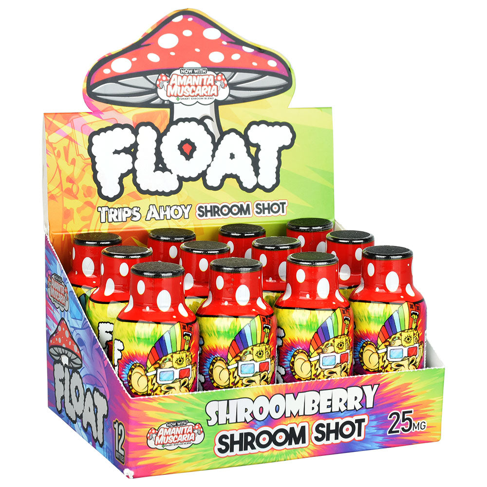 Float D9 Smart Shroom Shot | 2oz | 12pc Display