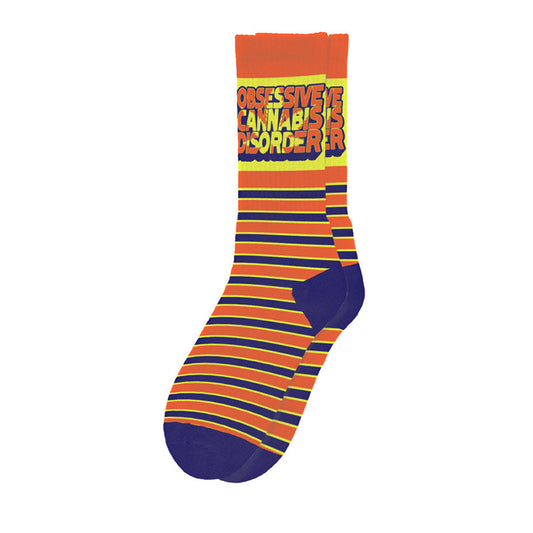 6PK - Blazing Buddies Socks - Obsessive Cannabis Disorder