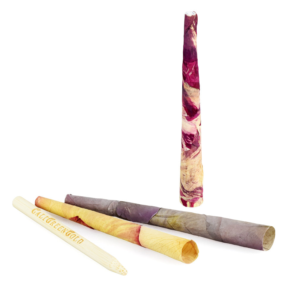 8PC DISPLAY - Zig Zag Rose Petal Pre-Rolled Cones - 3pk