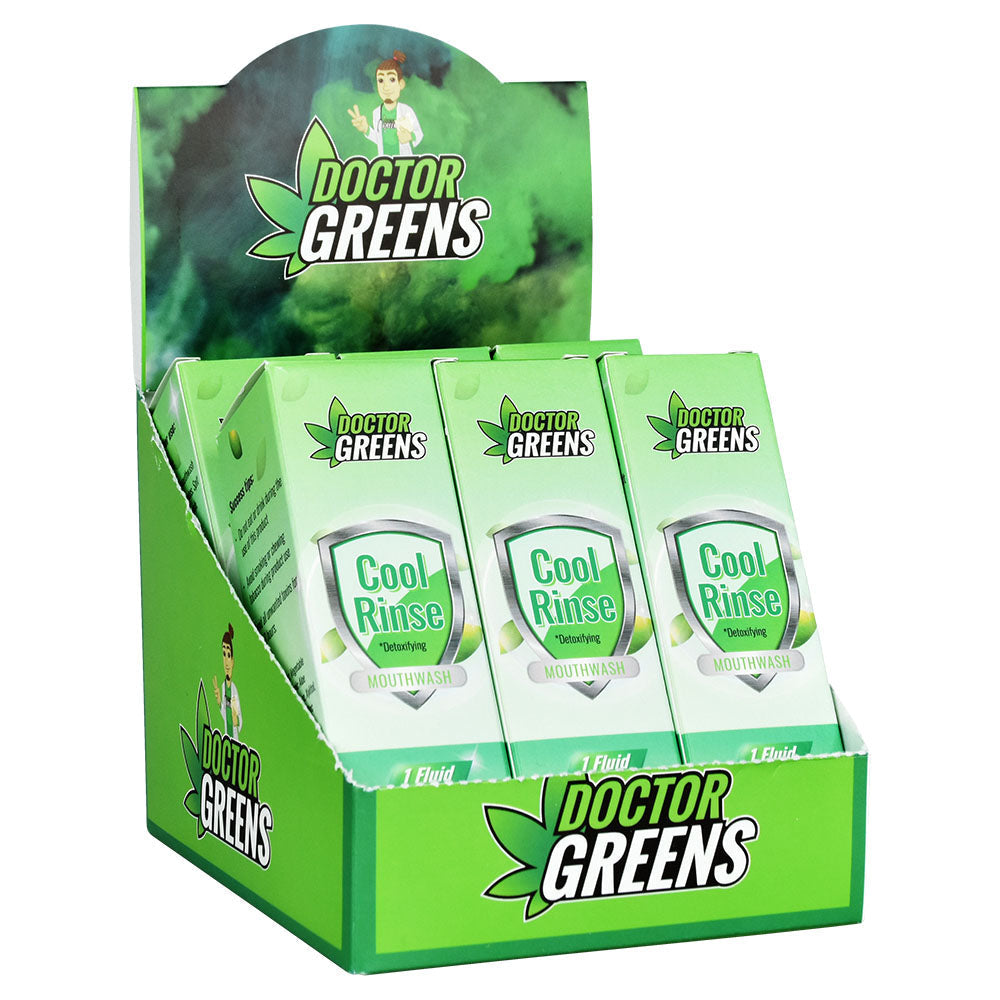 Dr. Greens Cool Rinse Mouthwash | 1oz | 6pc Display