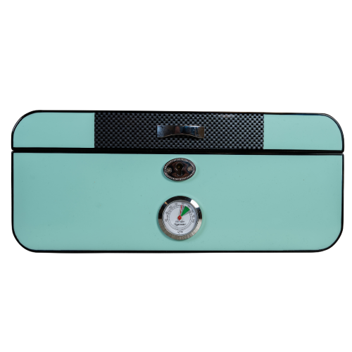 Art Deco Teal Humboldt Humidor