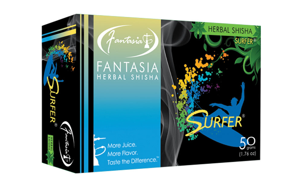 10PK DISP - 50g Fantasia Herbal Shisha