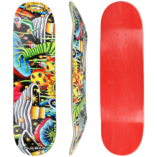 Pulsar SK8 Deck | 32.5" x 8.5" | Garden Of Cosmic Delights