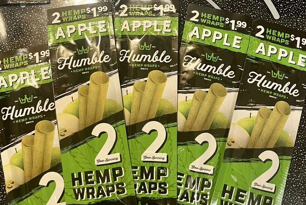 Humble Natural 2 Wraps Per Pack Apple Fruit Flavor (5 Count)