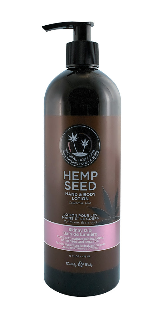 16oz Earthly Body Hemp Seed Hand & Body Lotion