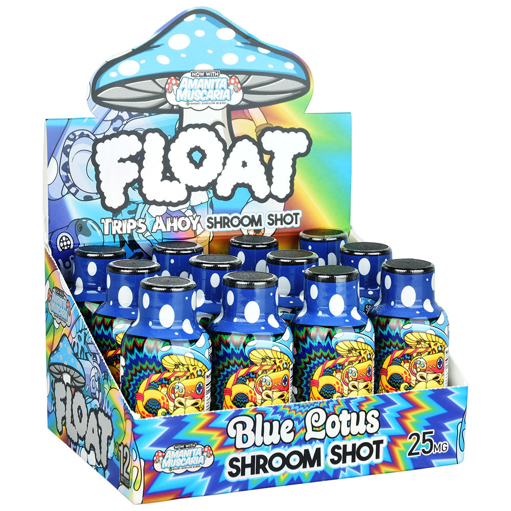 Float D9 Smart Shroom Shot | 2oz | 12pc Display