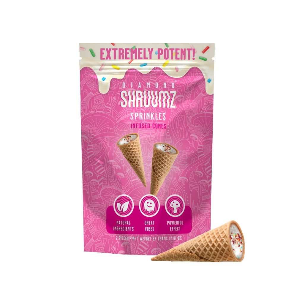 Diamond Shruumz Mushroom-Infused Cones | 2pk | 5pc Display