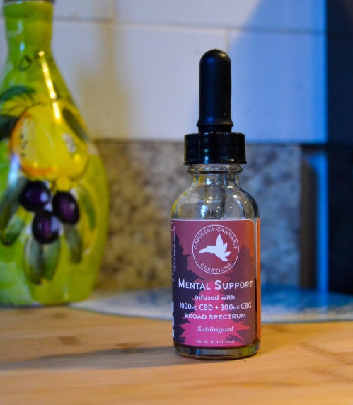 Canna Drops CBG Mental Support tincture - Carolina Cannabis Creations