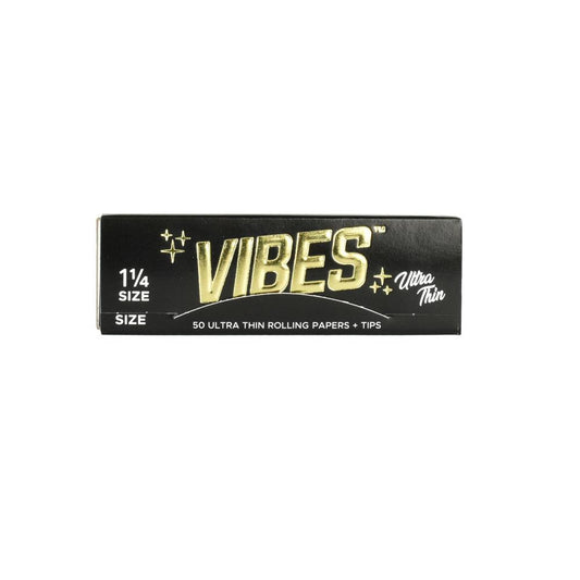 VIBES Ultra Thin Rolling Papers w/ Filters