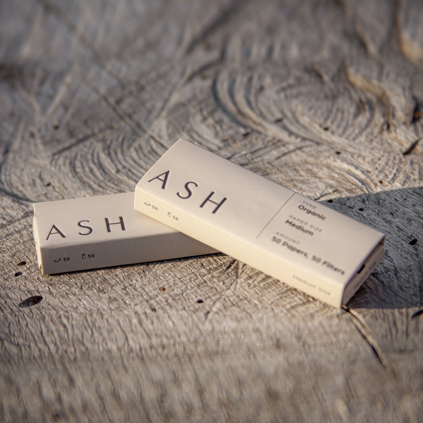 ASH Rolling Papers | Medium | Organic | Box