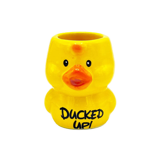 Ducked Up Ceramic Shot Glass - 2oz