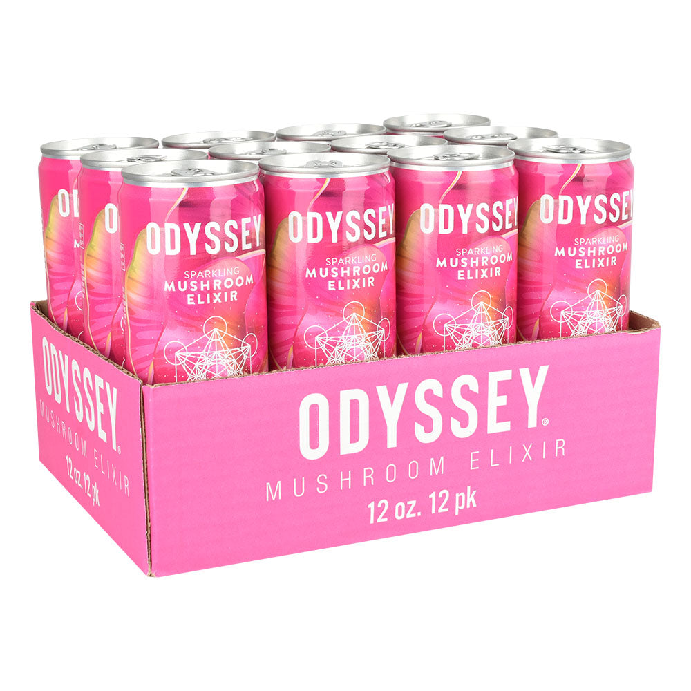 Odyssey Mushroom Sparkling Elixir | 12oz | 12pc Case